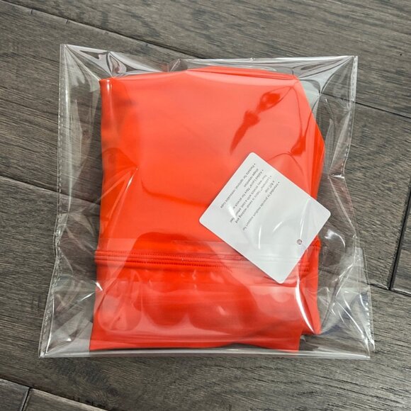 Lululemon NWT Energy Bra Longline *Medium Support, B–D Cups Solar Orange - Picture 7 of 7